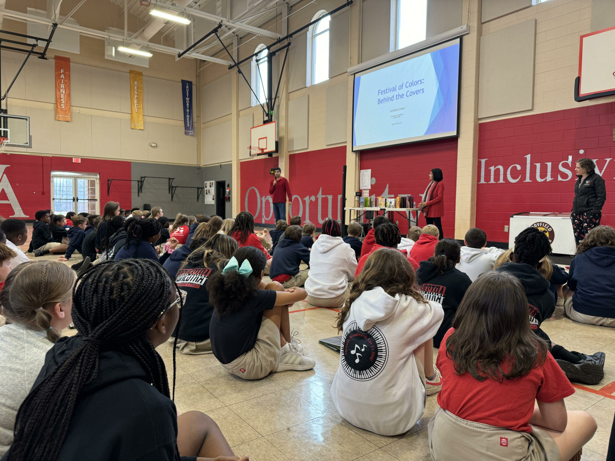 Holi 2024 at Woodward Academy